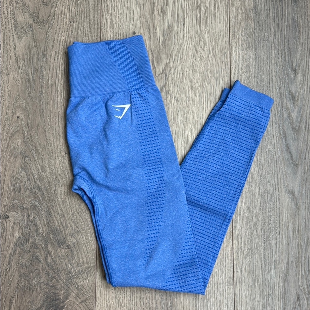 Gymshark Vital Seamless Blue Leggings